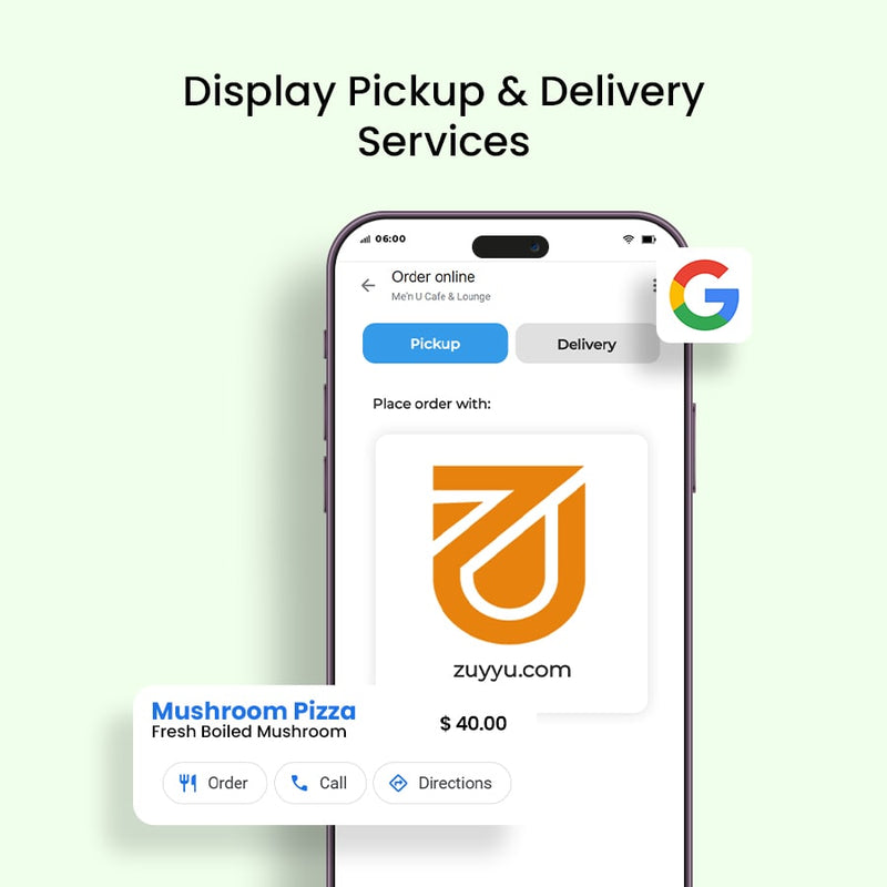 google food order online