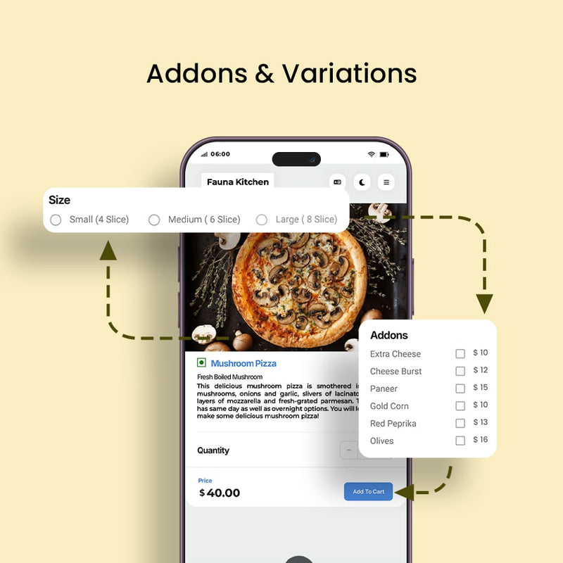 qr code ordering system