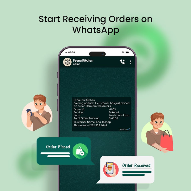 google ordering notification