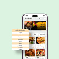Multilingual QR Menu