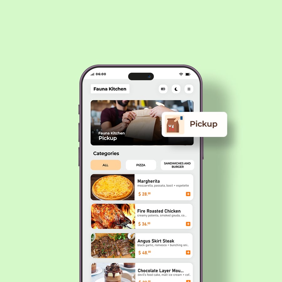 takeout ordering