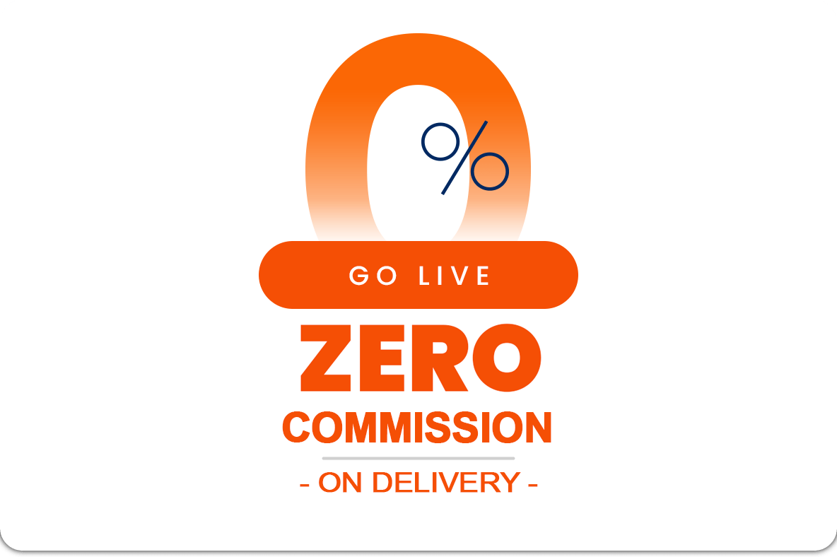 Zero Commission on Delivery